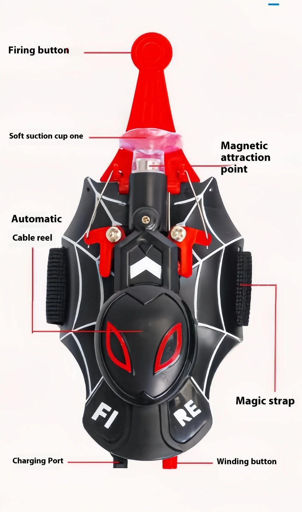 Spider Web Shooter Toy