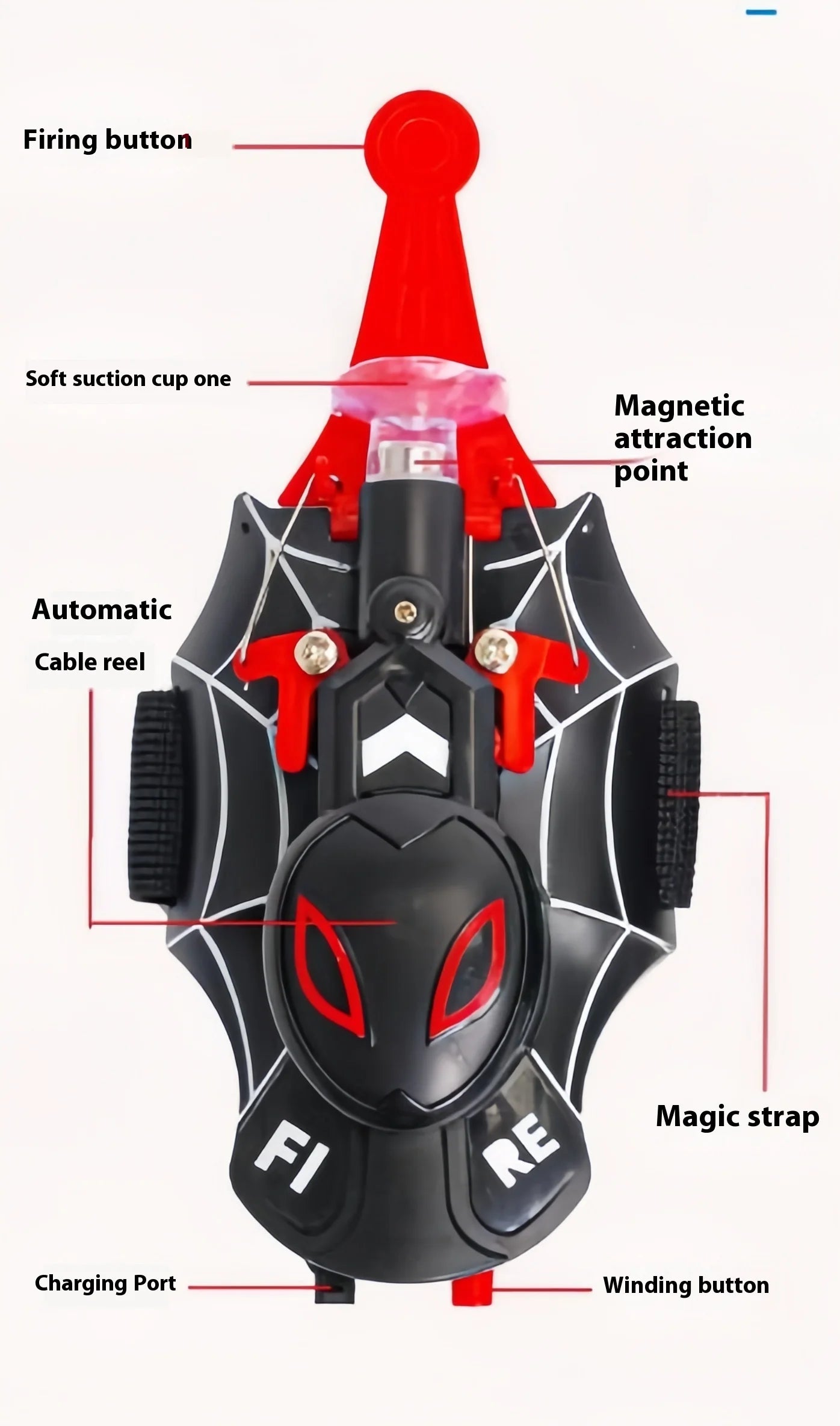 Spider Web Shooter Toy