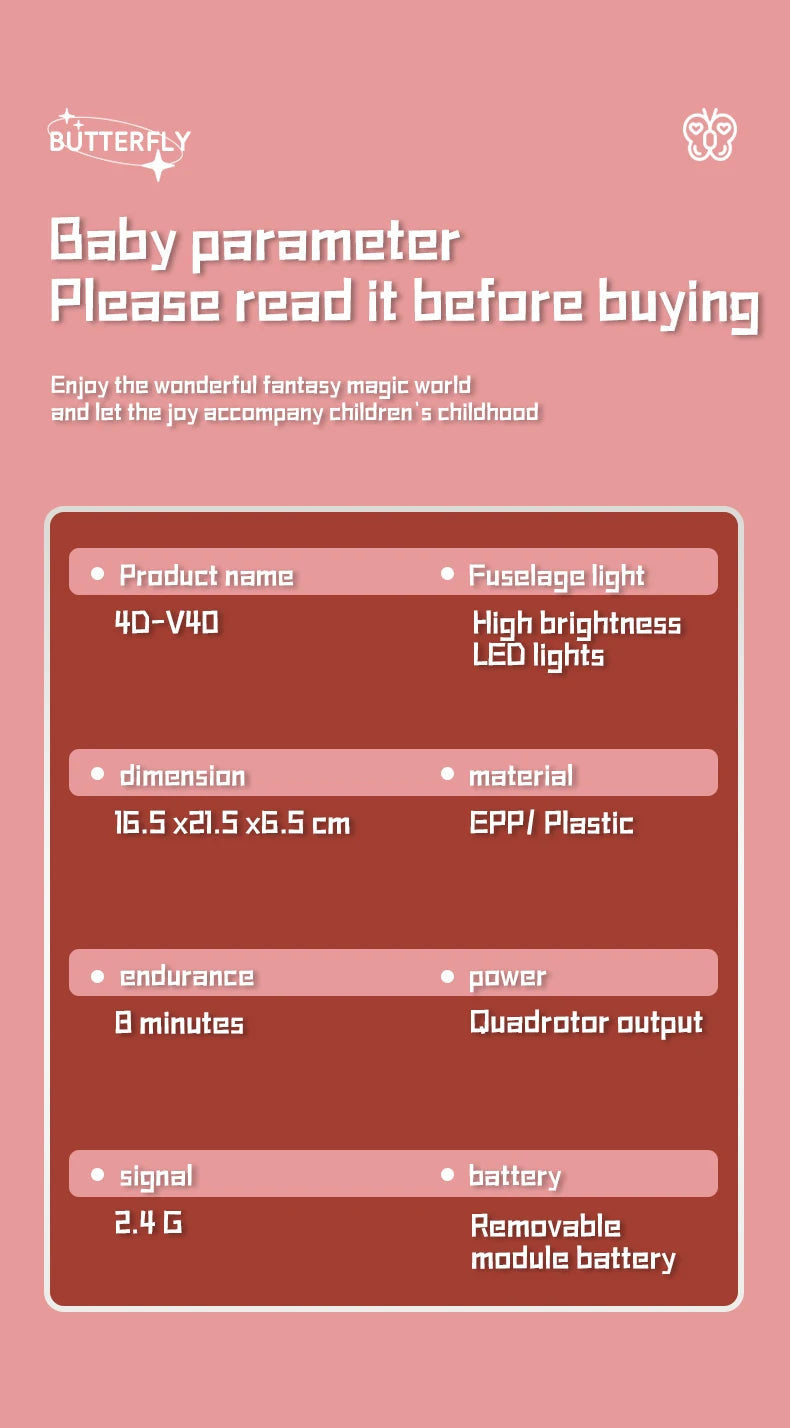 Butterfly Remote Control Aircraft