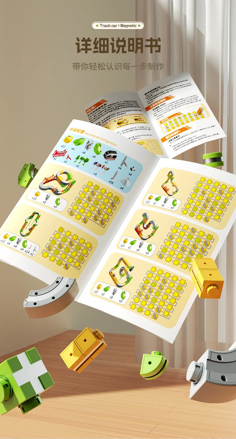 Evolving Magnetic Train